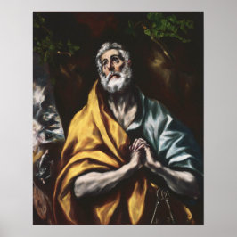 Der berühmte Heilige Peter von El Greco Poster
