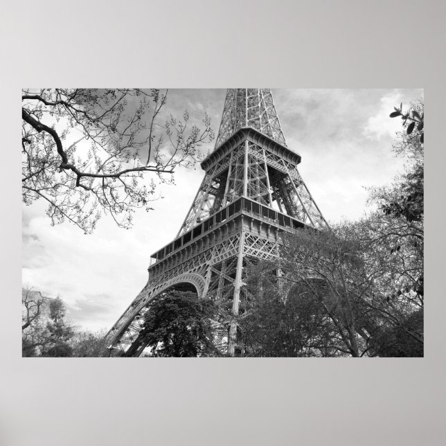 Der berühmte Turm auf der Leinwand Poster (Vorne)