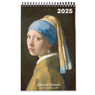 Der berühmte Vermeer's Malkalender Kalender