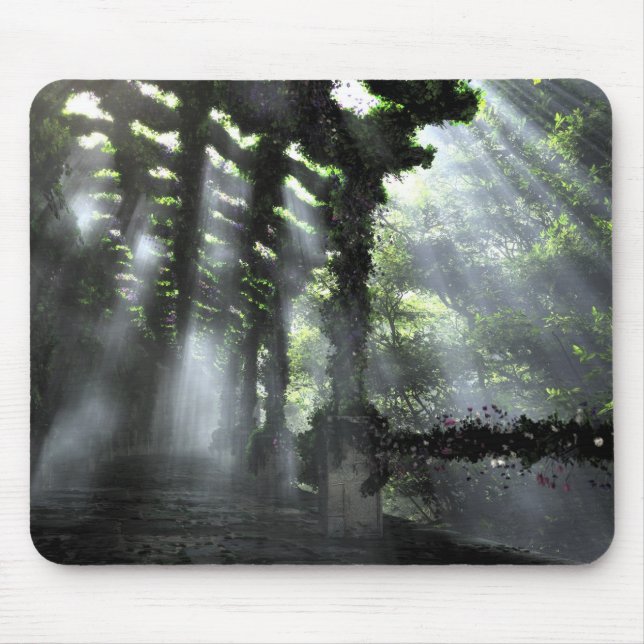Der beschattete Pfad (Mousepad) Mousepad (Vorne)