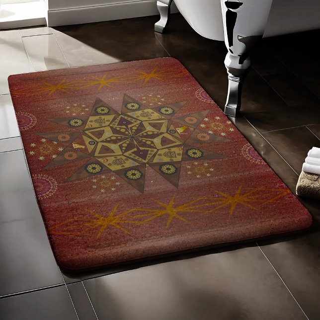 Der Beschützer der Rechtschaffenheit des Geo tantr Badematte (Von Creator hochgeladen)