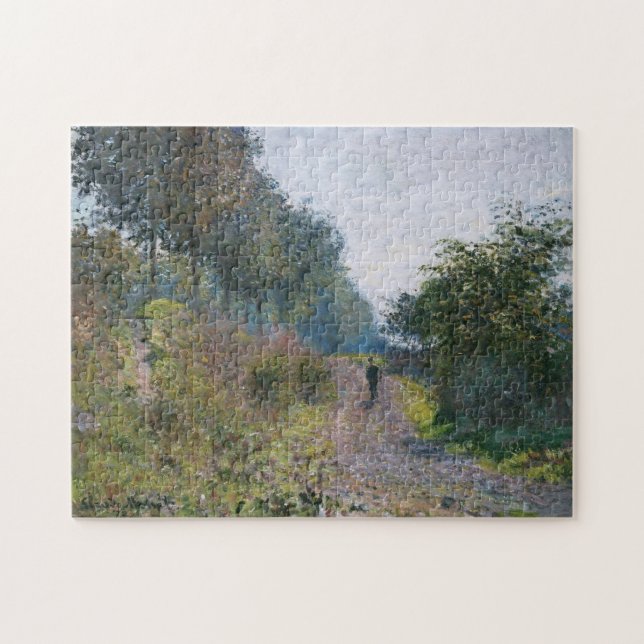 Der beschützte Weg Monet Fine Art Puzzle (Horizontal)