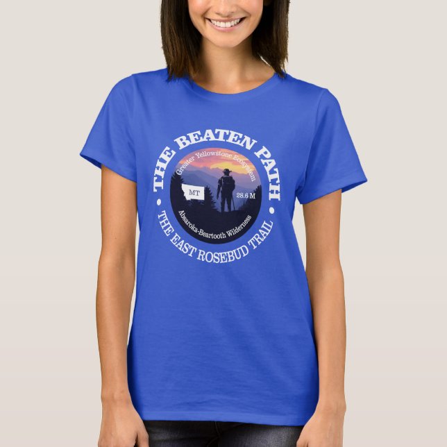 Der besiegte Pfad (rd2) T-Shirt (Vorderseite)