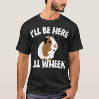 Der Besitzer der Guinea wird hier sein T-Shirt