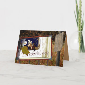 Der besondere Hund Karte