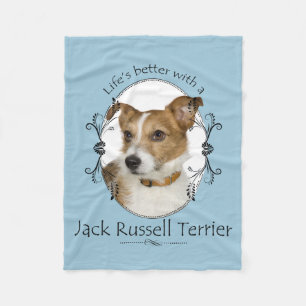 Der bessere Jack des Lebens Russell Fleece Blanket