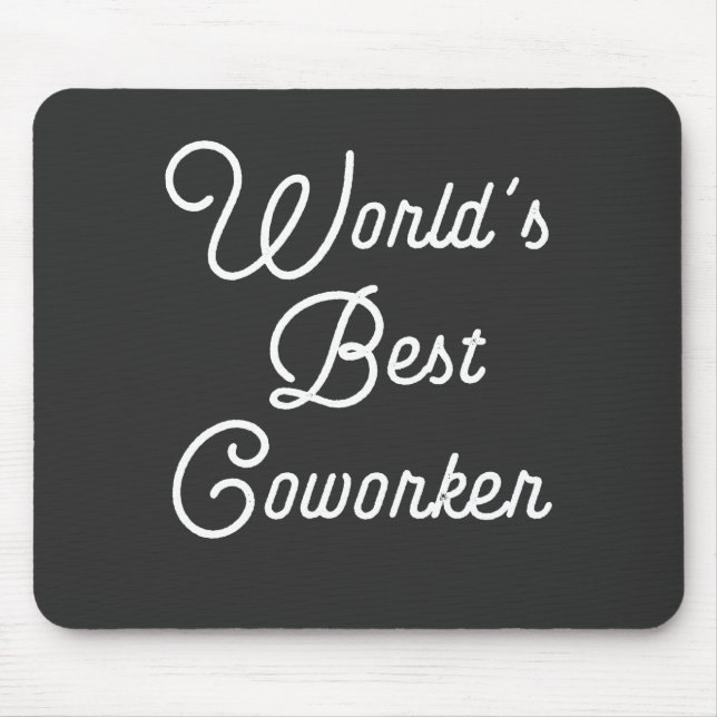 Der beste Arbeiter der Welt Mousepad (Vorne)