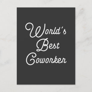 Der beste Arbeiter der Welt Postkarte