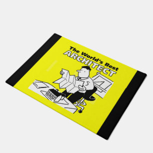 Der beste Architekt der Welt Fußmatte