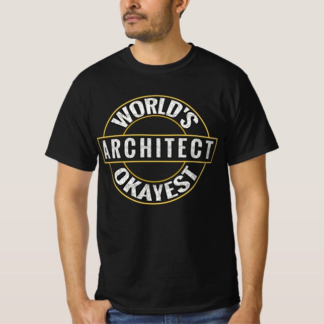 Der beste Architekt der Welt T-Shirt (Vorderseite)