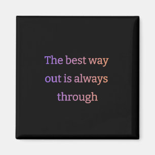 Der beste Ausweg ist immer durch Magnet