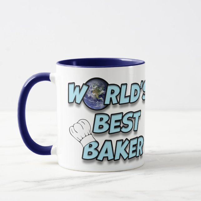 Der beste Bäcker der Welt Tasse (Links)