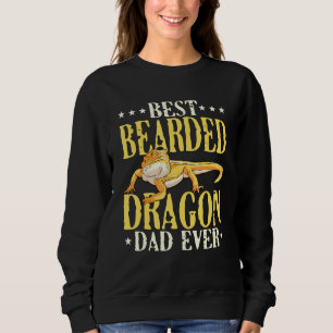 Der beste Bartdrache-Vater je Zitat Bartentropfen Sweatshirt
