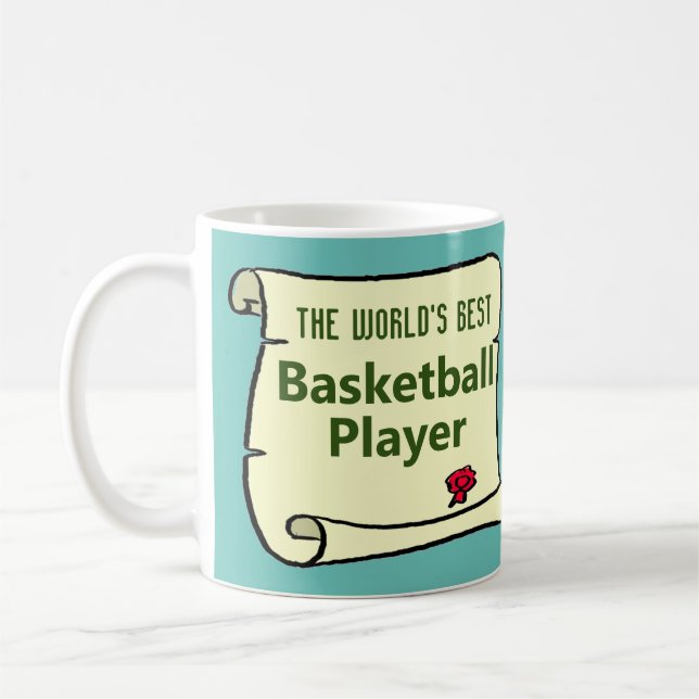 Der beste Basketballspieler der Welt. Kaffeetasse (Links)