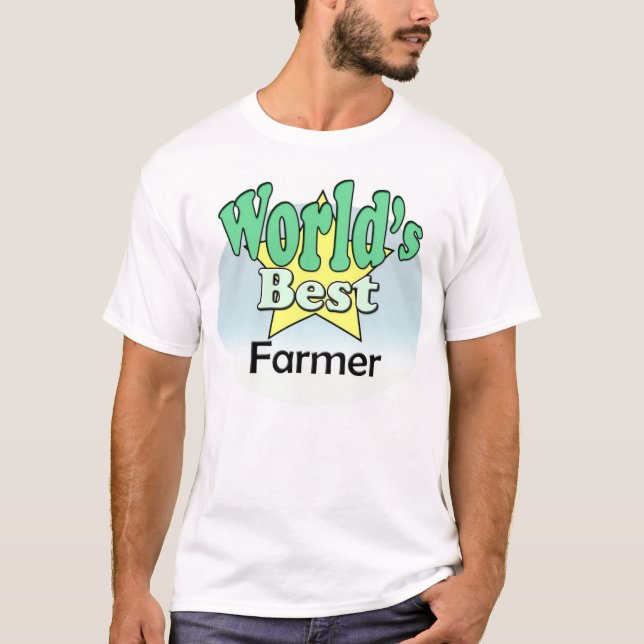 Der beste Bauer der Welt T-Shirt (Vorderseite)