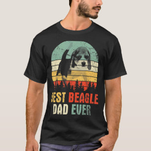 Der beste Beagle Hund Vater je glücklicher Tag Vat T-Shirt