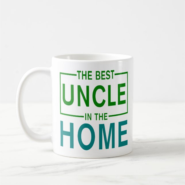 Der beste beste Onkel Quotes Onkel-In The Home Kaffeetasse (Links)