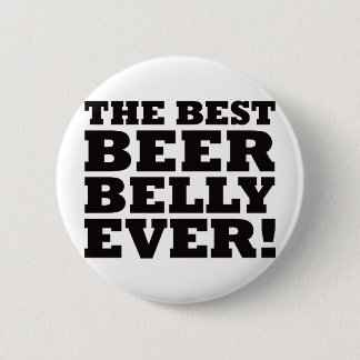 Der beste Bier-Bauch überhaupt Button