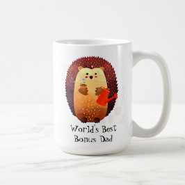 Der beste Bonus-Vater der niedlichen Igel Animal W Kaffeetasse
