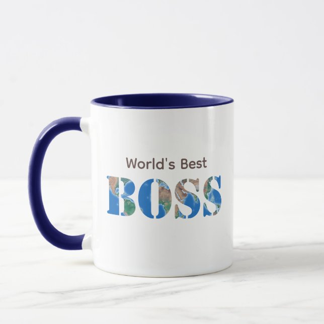 Der beste Boss der personalisierten Welt, physisch Tasse (Links)