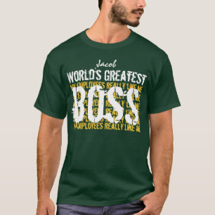 Der beste Boss der Welt - der größte Boss A005 T-Shirt