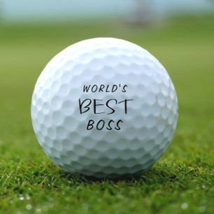 Der beste Boss der Welt Golfball