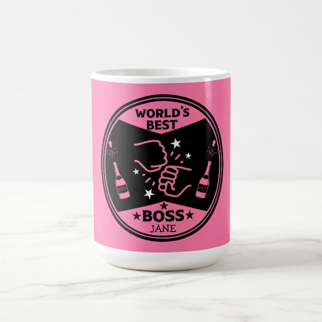 Der Beste Boss der Welt Kaffeetasse (Mittel)