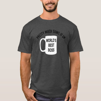 Der beste Boss der Welt T-Shirt