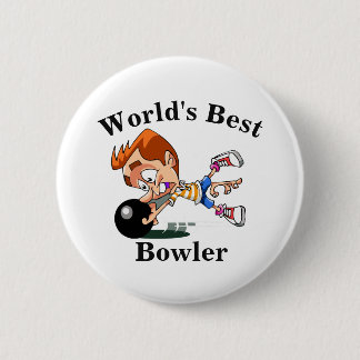 Der beste Bowler der Welt Button