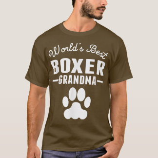 Der beste Boxer-Grandma-T - Shirt der Welt