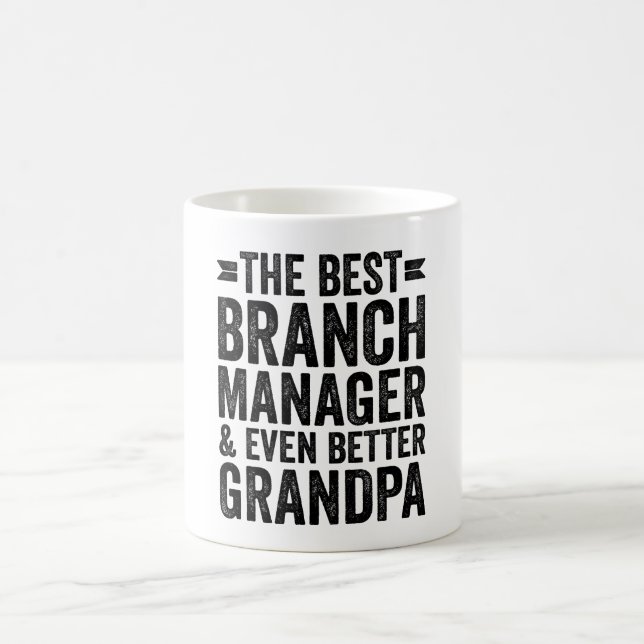 Der beste Branchenmanager und noch besser Großvate Kaffeetasse (Mittel)