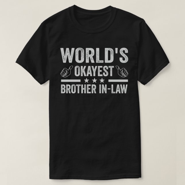 Der beste Bruder der Welt im Jura T-Shirt (Design vorne)