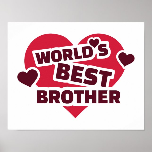 Der beste Bruder der Welt Poster (Vorne)