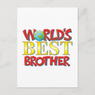 Der beste Bruder der Welt Postkarte