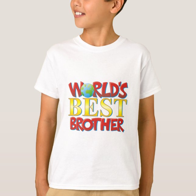 Der beste Bruder der Welt T-Shirt (Vorderseite)