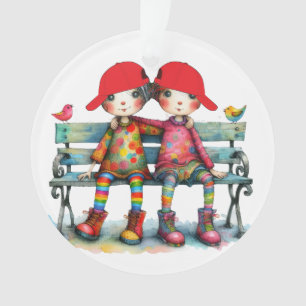 Der beste Bruder / Freund / Relativ Ornament