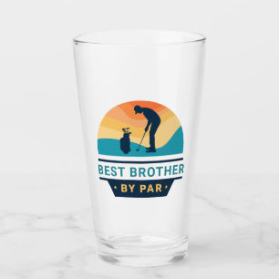 Der beste Bruder von Par Retro Vatertag Personalis Glas