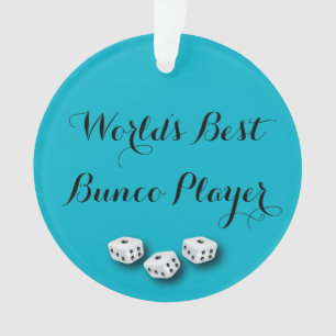 Der beste Bunco-Spieler der Welt Ornament