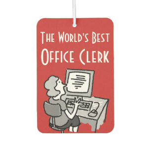 Der beste Büroschreiber der Welt Autolufterfrischer