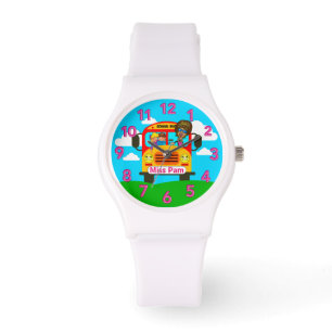 Der beste Busfahrer gibt PERSONALISIERTE Frauenuhr Armbanduhr