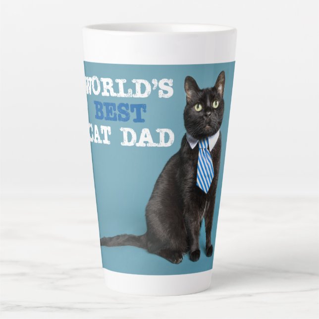 Der beste Cat-Vater der Welt Milchtasse (Vorderseite)