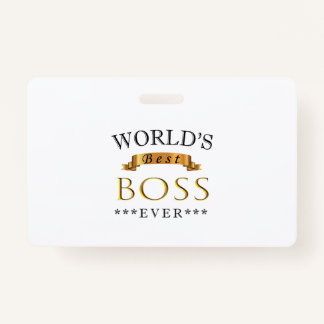 Der beste Chef der Welt Ausweis