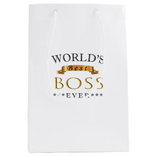 Der beste Chef der Welt Mittlere Geschenktüte