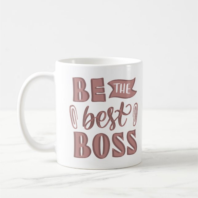 der beste Chef sein Kaffeetasse (Links)