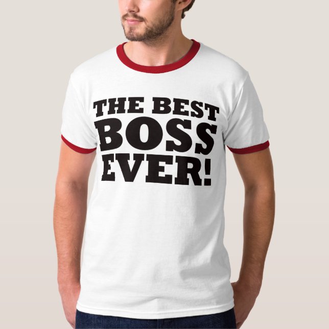 Der beste Chef überhaupt T-Shirt (Vorderseite)
