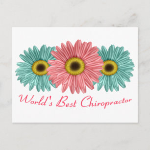 Der beste Chiropraktor der Welt Postkarte
