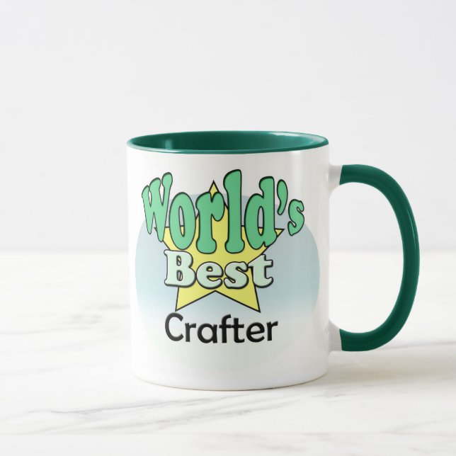 Der beste Crafter der Welt Tasse (Rechts)