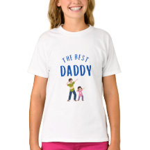 Der beste Daddy Süßer Vater und Kind Vatertag
