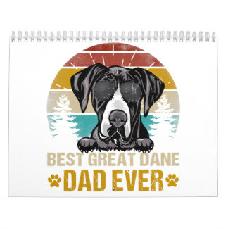Der beste Dane Papa je Hundeliebhaber Kalender