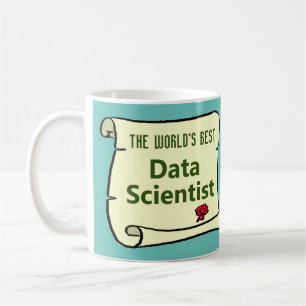 Der beste Datenwissenschaftler der Welt. Kaffeetasse
